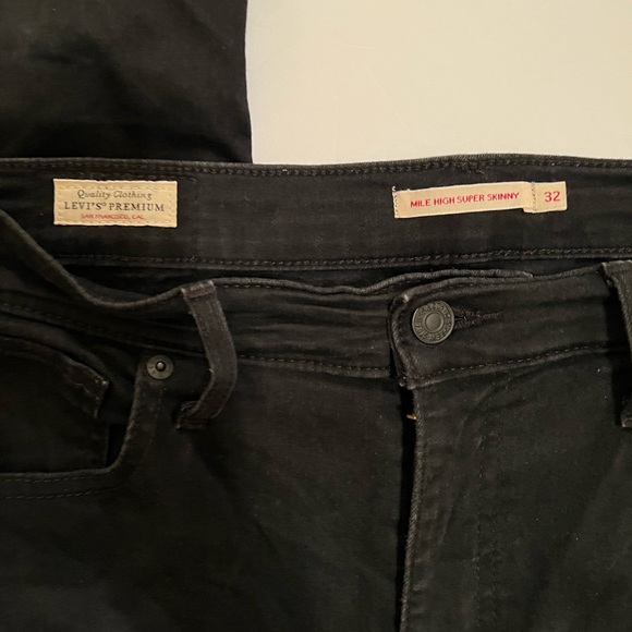 LEVI's Mile High Super Skinny Jeans - Picture 3 of 6